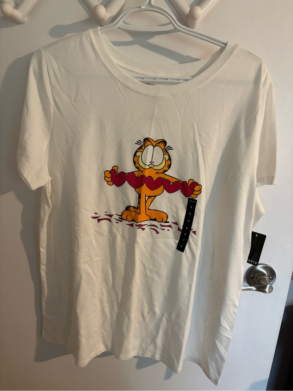 torrid White Garfield Graphic Tee